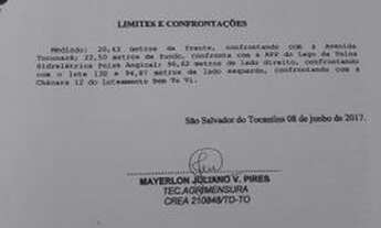 Imagem 3: Lote no loteamento Bem-Te-Vi, próximo ao Rancho do Kojak, na beira do Lago Peixe Angical