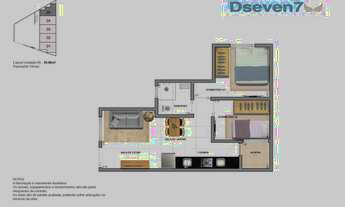 Imagem 7: Apartamento à venda com 2 dormitórios cod:AP0666_RRX