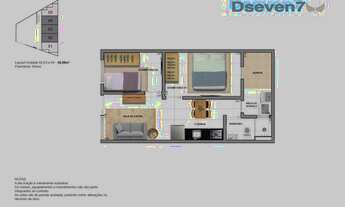 Imagem 6: Apartamento à venda com 2 dormitórios cod:AP0666_RRX