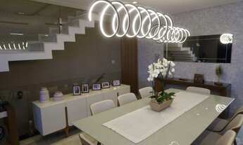 Imagem 5: Moderna casa mobiliada de alto padrão com 4 suítes e SPA no condomínio Residencial Real Pa