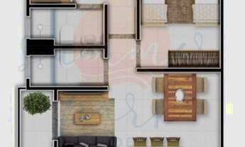 Imagem 5: Apartamento com 2 dormitórios à venda, 69 m² por R$ 282.076,95 - Vargem Grande - Florianóp