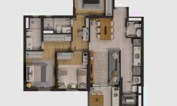 Imagem: Apartamento para venda possui 96 metros