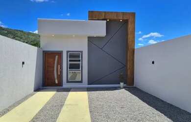 Imagem: Casas Com 3 Quartos Na Monguba, Fachada