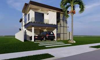 Imagem 2: Casa com 4 dormitórios à venda, 248 m² por R$ 1.550.000 - Alphaville Eusébio - Eusébio/CE