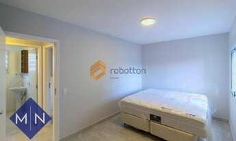 Imagem 3: Apartamento com 2 dormitórios para alugar, 60 m² por R$ 4.922,97/mês - Moema - São Paulo/S