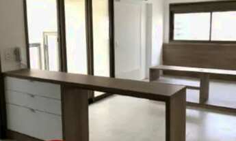 Imagem 2: Apartamento Studio Mobiliado para alugar, 1 vaga, ar condicionado, 45m2, metrô Klabin - Vi