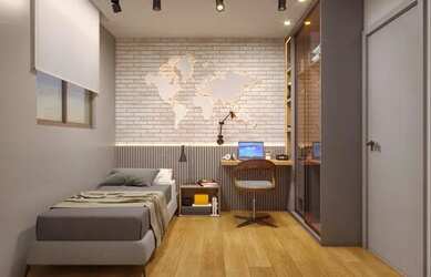 Imagem 7: Apartamento para venda possui 52 metros quadrados com 2 quartos