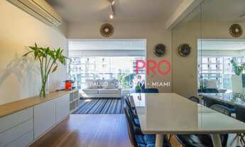 Imagem 2: Apto mobiliado, prédio moderno com 2 dormitórios sendo 1 suíte e 1 vaga o Brooklin prox do