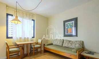 Imagem 2: Apartamento com 1 dormitório para alugar, 39 m² por R$ 5.003/mês no Jardins - São Paulo/SP