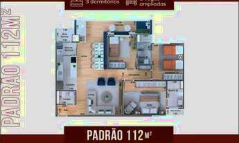Imagem: Apartamento com 3 quartos à venda, 112
