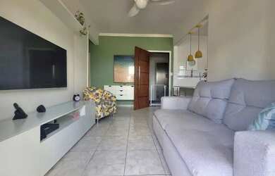 Imagem 3: Vila Guilhermina 1 Dorm Varanda 50 m da Praia Mobiliado/Reformado