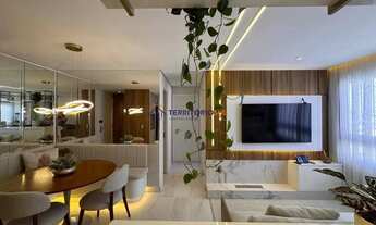 Imagem 3: Apartamento mobiliado e equipado, andar alto, com churrasqueira Jardim Lindóia