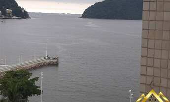 Imagem 5: 1 Dormitório, vista lateral ao mar no Boa vista, São Vicente