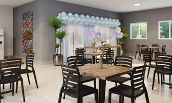 Imagem 4: NOVIDADE NO CALHAU! APARTAMENTO DE DOIS QUARTOS COM SUÍTE.VARANDA GOUMERT.ÁREA DE LAZER CO