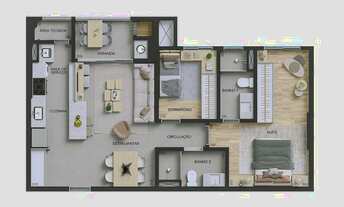 Imagem 2: Venda apartamento na planta - gleba palhano - You 180 (cessão de direitos