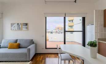 Imagem 2: Apartamento com 1 Quarto para alugar, 46m² - Santa Cecília