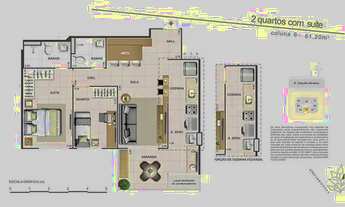 Imagem 5: Apartamento para venda com 2 quartos + vaga + lazer na Barra Bonita- Recreio -Rio de Janei