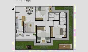 Imagem 2: NA - Apartamentos de 3 quartos com Garden em Santa Maria