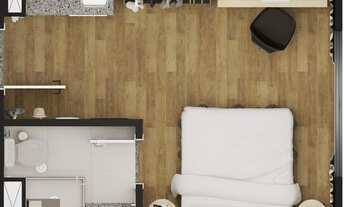 Imagem 7: Studio para venda tem 19 metros quadrados com 1 quarto em Brás - São Paulo - SP