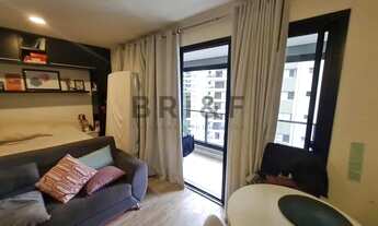 Imagem 3: Apartamento para locação/venda 36m², mobiliado, sacada, 1 vaga, próximo ao metro Campo Bel