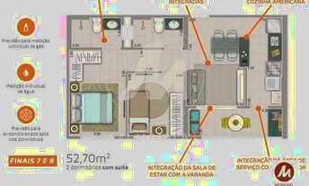 Imagem 6: Apartamento (tipo - padrao) 1 dormitórios, portaria 24hs, salão de festa, salão de jogos