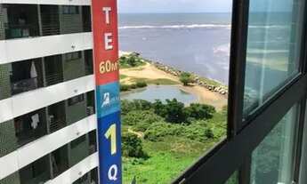 Imagem: Apartamento mobiliado 1 quarto beira mar