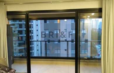 Imagem 2: Apartamento para locação/venda 36m², mobiliado, sacada, 1 vaga, próximo ao metro Campo Bel