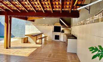 Imagem: Casa térrea com espaço gourmet, 3 quartos