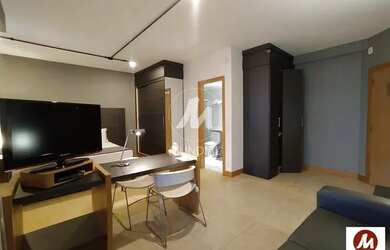 Imagem 5: Apartamento (flat) 1 dormitórios/suite, portaria 24hs, lazer, espaço gourmet, salão de fes