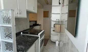 Imagem 7: SALA LIVING DIVIDIDO E MOBILIADO NO BAIRRO APARECIDA - SANTOS/SP