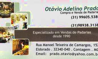 Imagem: Vendo Padaria- Região de Contagem