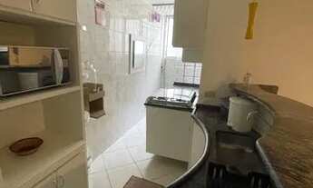 Imagem 5: SALA LIVING DIVIDIDO E MOBILIADO NO BAIRRO APARECIDA - SANTOS/SP