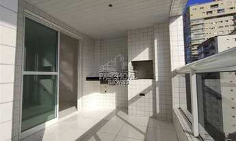 Imagem 2: Vista para o mar, 2 dormitorios com 1 suite 1 vaga, varanda gourmet - Ocian Praia Grande S