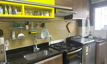 Imagem 4: Leve Castanheiras lindo apartamento com 3 quartos semi mobiliado no 6o andar