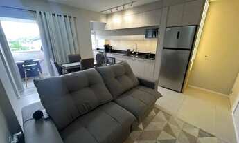 Imagem 3: Apartamento semi mobiliado 02 dormitórios com 01 vaga bairro Pedra Branca- SC