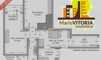Imagem 2: Apartamento 1 dorm para Locação Anual - Santana, Porto Alegre - 47m²