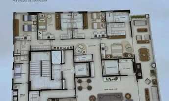 Imagem 7: Lá Maison na Av Recife, Apartamento no 18° Andar, 279 47m2, 4 suites, 4 vagas. Lazer. Meno