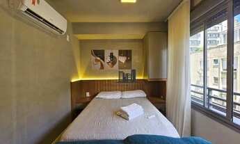 Imagem 3: Apartamento/Studio mobiliado com 01 box/vaga rotativa no bairro Cidade Baixa em Porto Aleg