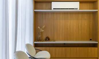 Imagem 2: Lindo apartamento mobiliado com 3 suítes, 2 vagas, 134m², 17° andar, frente, Centro, Estei