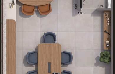 Imagem 7: Salas para investidores