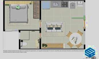 Imagem 2: Apartamento à venda com 1 dormitórios em Lajeado, São paulo cod:AP0391_RRX