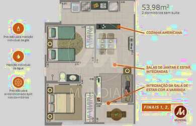 Imagem 7: Apartamento (tipo - padrao) 1 dormitórios, portaria 24hs, salão de festa, salão de jogos