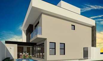 Imagem 4: Sobrado em condomínio com 3 quartos, 257 m², piscina, lazer completo - Residencial Aruana