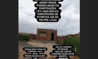 Imagem: Quot Terreno com Casa em Construção quot