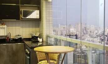 Imagem 5: Apartamento com 2 dormitórios para alugar, 60 m² por R$ 5.900,02/mês - Gonzaga - Santos/SP