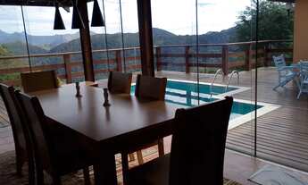 Imagem 4: Casa linear 160 m2 Visual incrível sala deck piscina integrad 4 suites em Cuiabá - Petróp