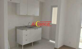 Imagem 2: APARTAMENTO COM 2 DORMITÓRIOS - 2 VAGAS DE GARAGEM - 45m²- VILA GALVAO - R$ 2590,00