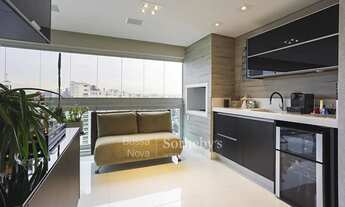 Imagem 5: Apartamento mobiliado com varanda integrada no Brooklin