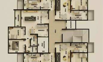 Imagem 6: Oportunidade Única! Apartamentos de 2 Quartos com Suíte e Varanda no Santa Branca Torre Ú