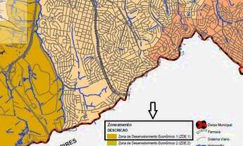 Imagem 6: Área industrial com projeto cemitério fácil acesso Rodoanel